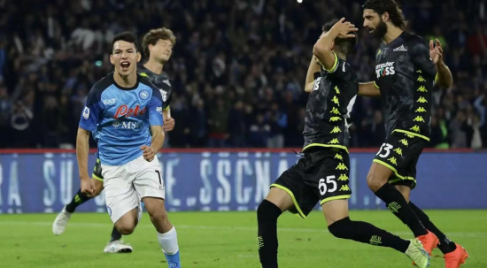  那不勒斯客场三比零完胜恩波利稳固前三位置  